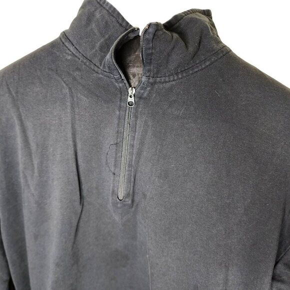 Nautica Competition Long Sleeve Mock Neck Pullover Sweatshirt Zip Mens Size L Co - Picture 2 of 7